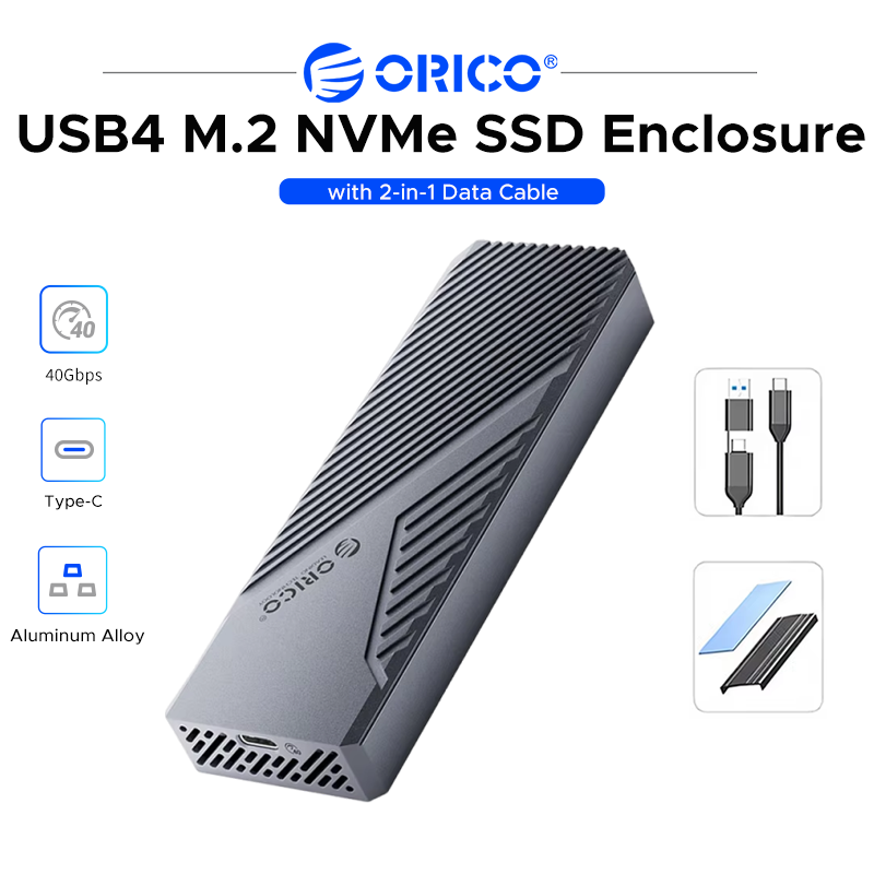 Usb4 40Gbps External Ssd 8Tb - ORICO USB4, корпус для твердотельного накопителя