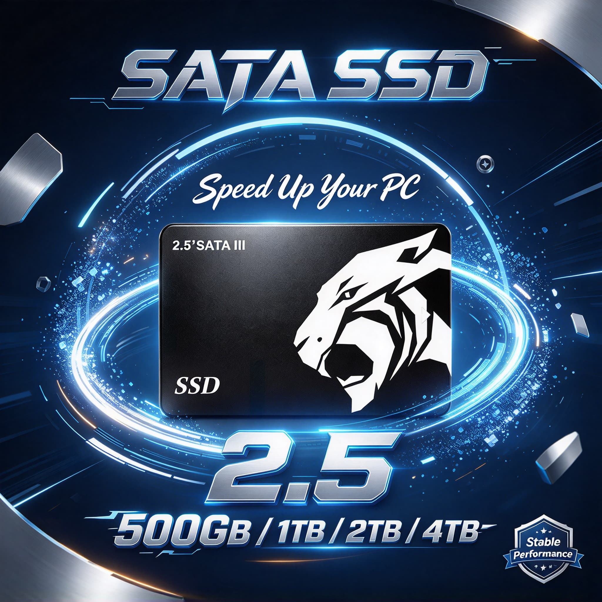 Ssd 500Gb - 2,5-дюймовый SSD SATA III, 500 ГБ,