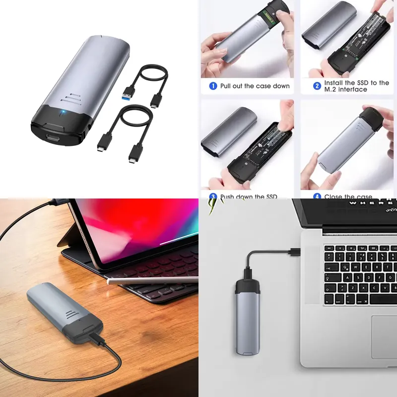 Nvme Ssd - Корпус для M2 NVMe SSD 10Gbps,