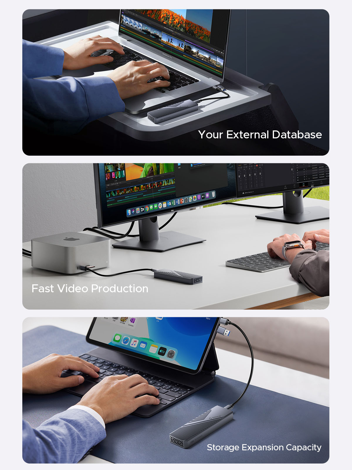 ORICO USB4, корпус для твердот – обзор и цена Usb4 40Gbps External Ssd 8Tb